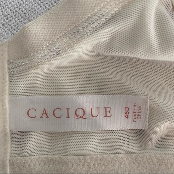 NWOT Cacique bra Floral Full coverage SZ 46D - Picture 5 of 16